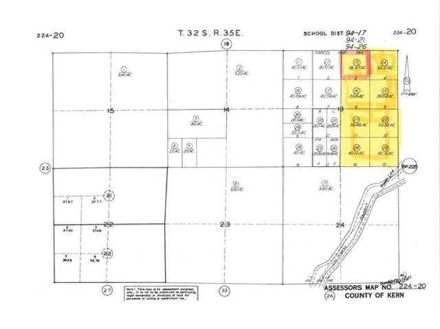 Land for sale in Tehachapi, California