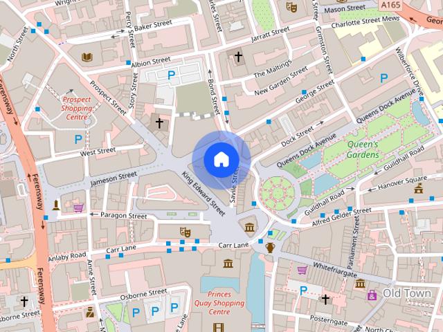 Apartment for rent in Old Town, Hull