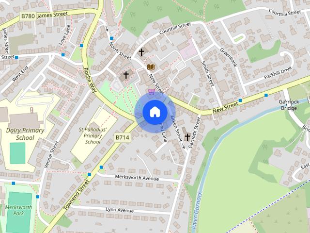 Apartment for rent in Dalry, Scotland