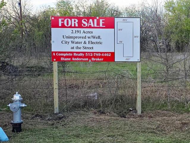 Land for sale in Taylor, Williamson County