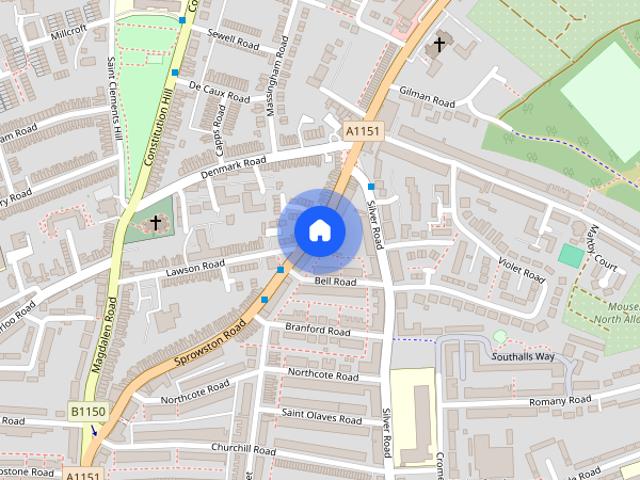 Apartment for rent in New Catton, East Bank