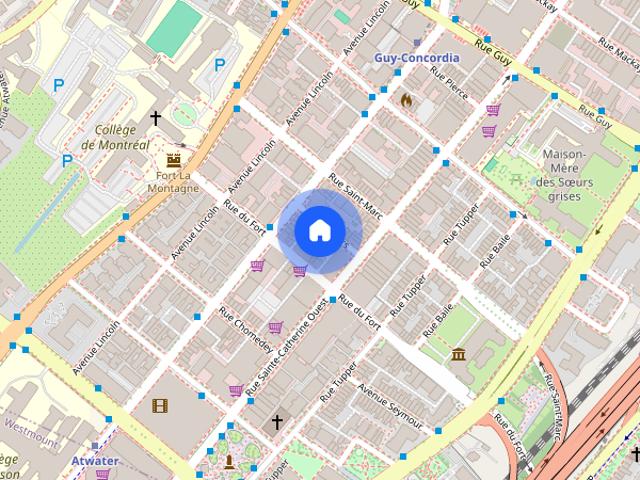 Apartment for rent in Ville-Marie, Montréal