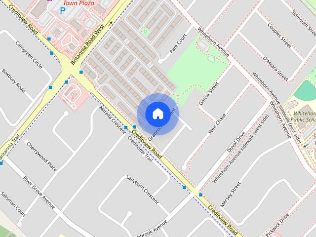 Townhouse for rent in Mississauga