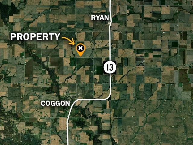 Land for sale in Ryan, Iowa