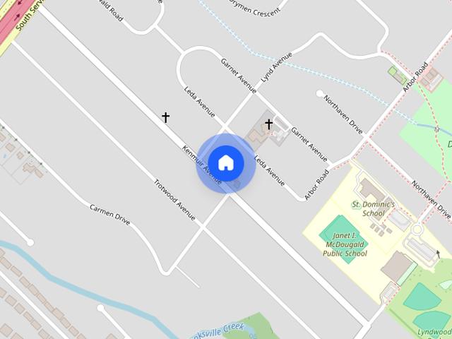 House for rent in Mineola, Mississauga