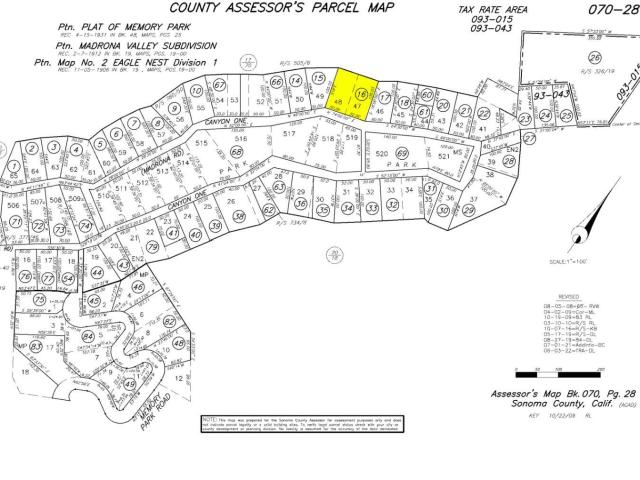 Land for sale in Rio Nido, California