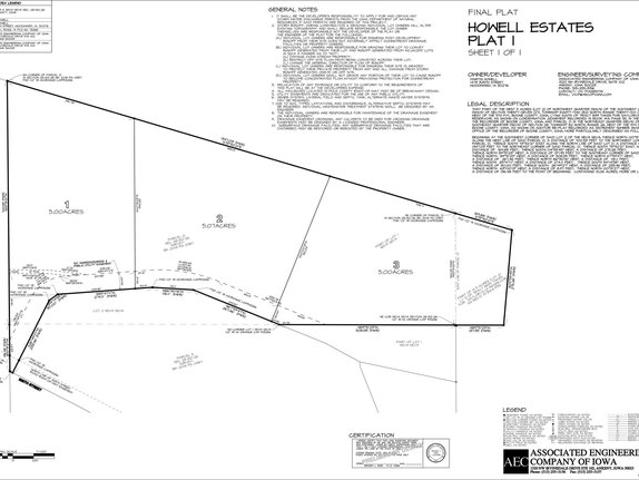 Land for sale in Woodward, Iowa