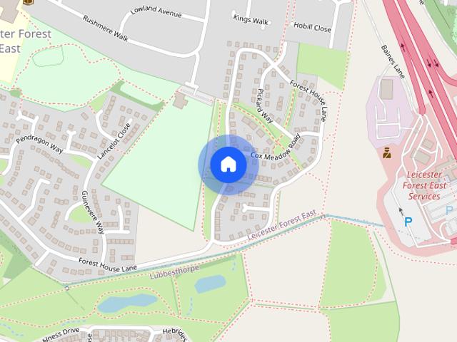 House for rent in Leicester Forest East, Blaby