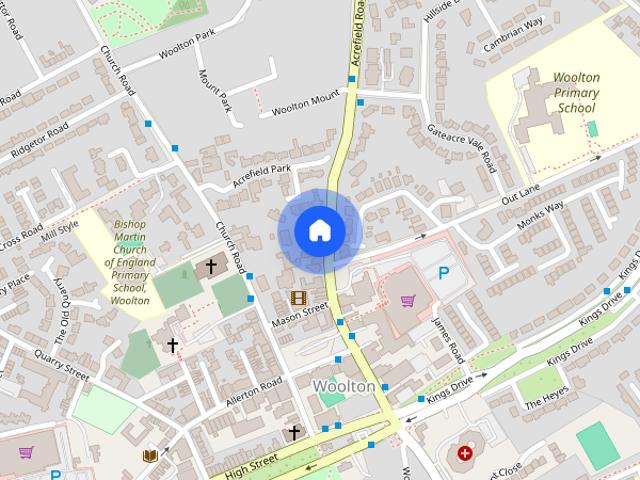 House for rent in Woolton, Calderstones