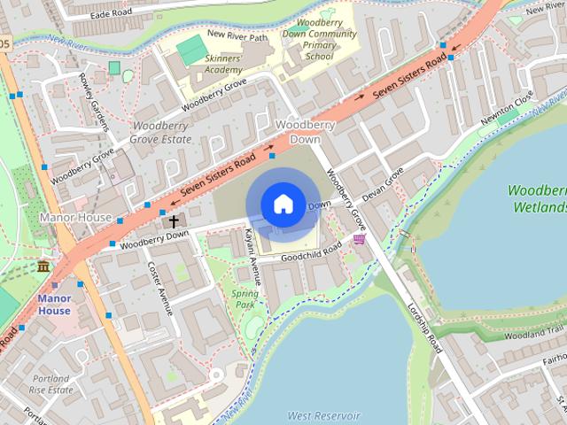 Apartment for rent in Woodberry Down, Greater London