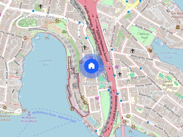 Apartment for rent in Lower North Shore, Sydney