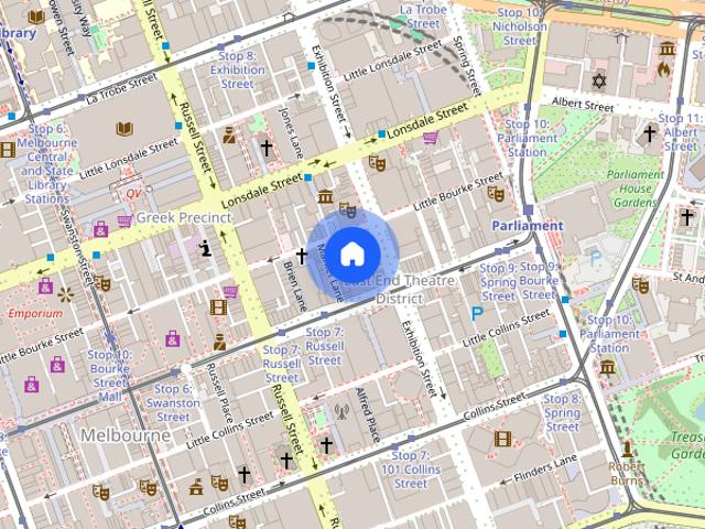 Apartment for rent in Chinatown, Melbourne