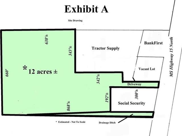 Land for sale in Laurel, Mississippi