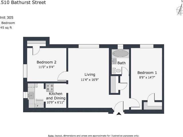 Apartment for rent in Woburn, Ontario