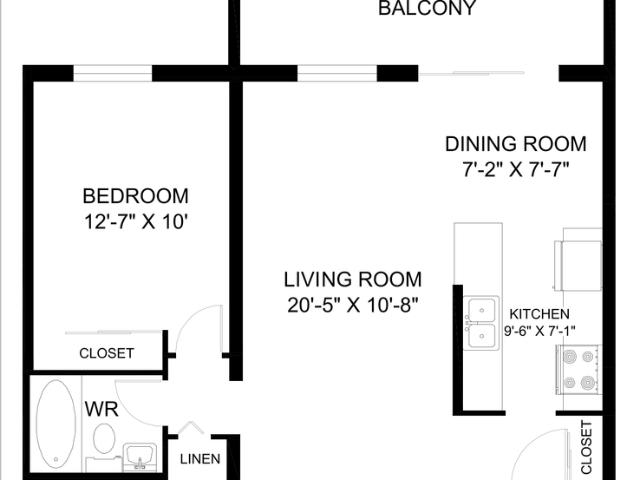 Apartment for rent in Corktown, Hamilton