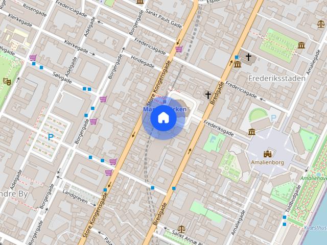 Lejlighed til leje i Frederiksstaden, København