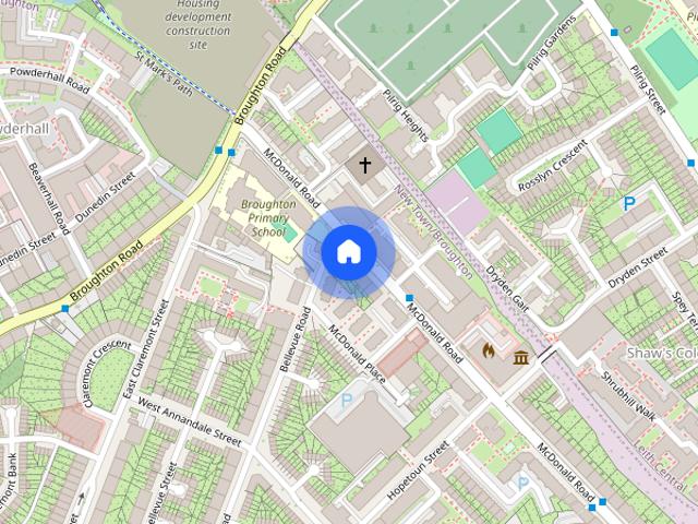 Apartment for rent in Broughton, Scotland