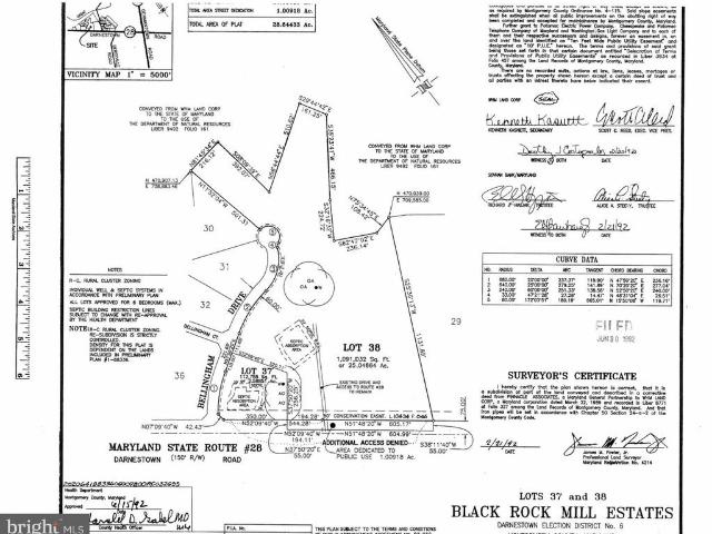 Land for sale in Boyds, Maryland
