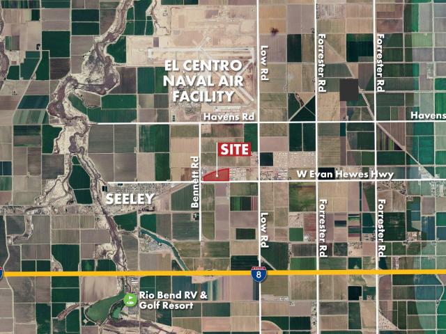 Land for sale in Seeley, California
