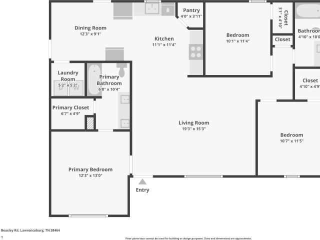 House for sale in Lawrenceburg, Middle Tennessee
