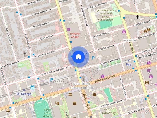 Apartment for rent in University—Rosedale, Toronto