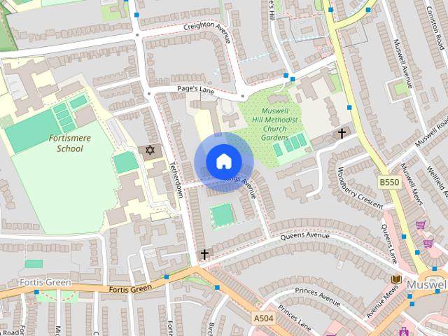 Apartment for rent in Fortis Green, Greater London