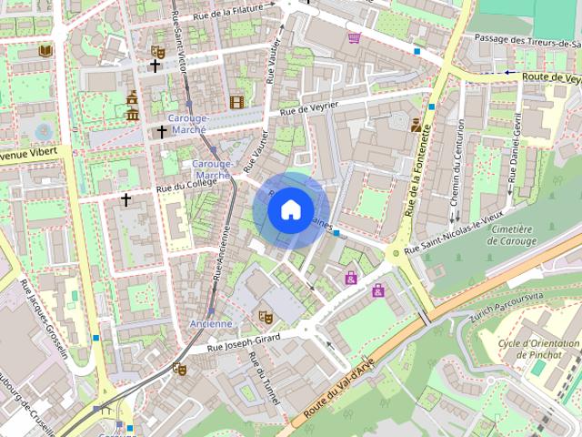 Studio mieten in Carouge (GE)