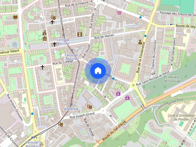 Studio mieten in Carouge (GE)