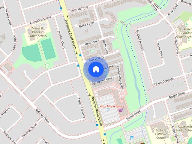 Apartment for rent in Applecroft, Ajax