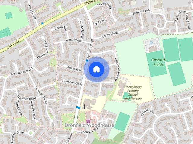 House for rent in Dronfield Woodhouse, North East Derbyshire