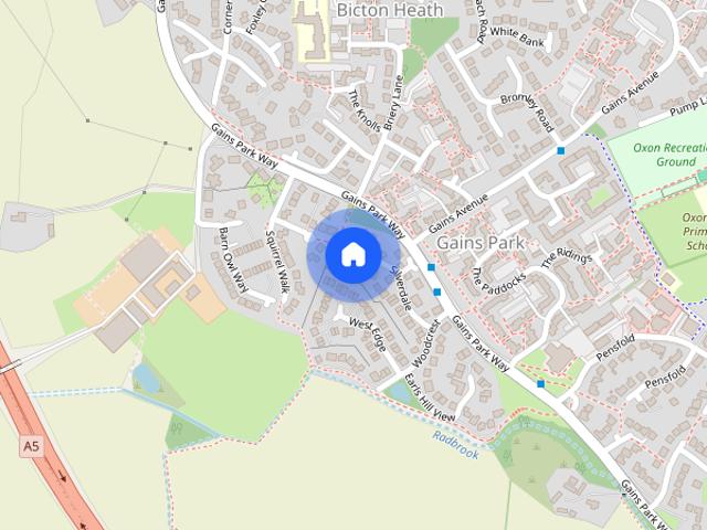 House for rent in Gains Park, Frankwell