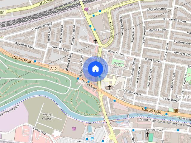 Apartment for rent in Queen's Park, Greater London