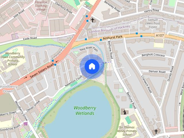 Apartment for rent in Woodberry Down, Greater London