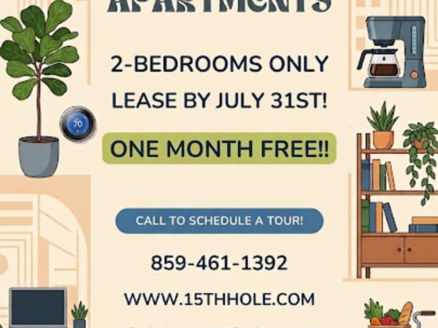 Apartment for rent in Georgetown, Kentucky