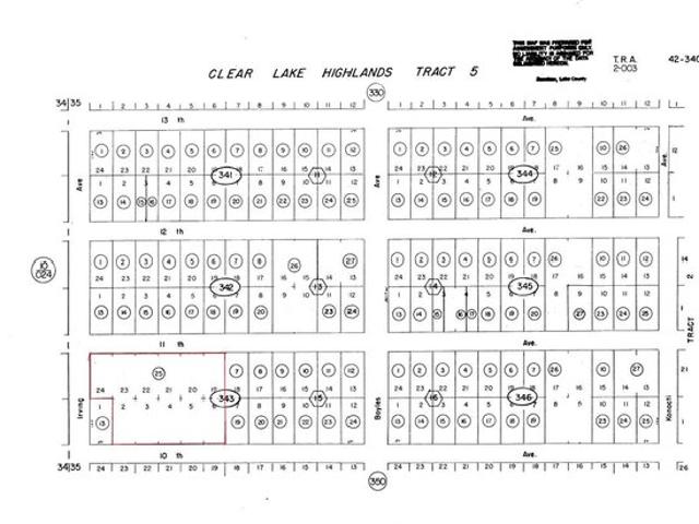Land for sale in Clearlake, Lake County