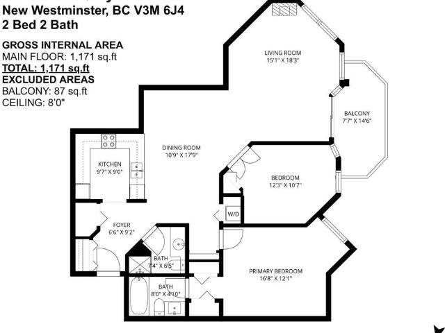 Condo for sale in New Westminster, British Columbia