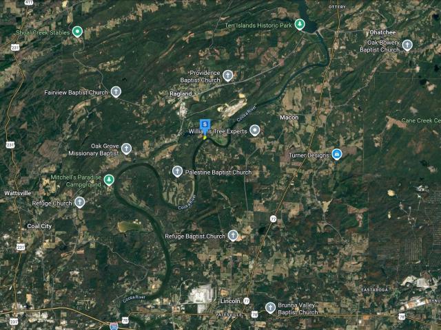 Land for sale in Ragland, Alabama