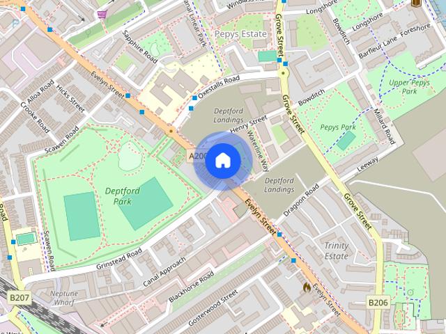 Apartment for rent in London Borough of Lewisham, New Cross
