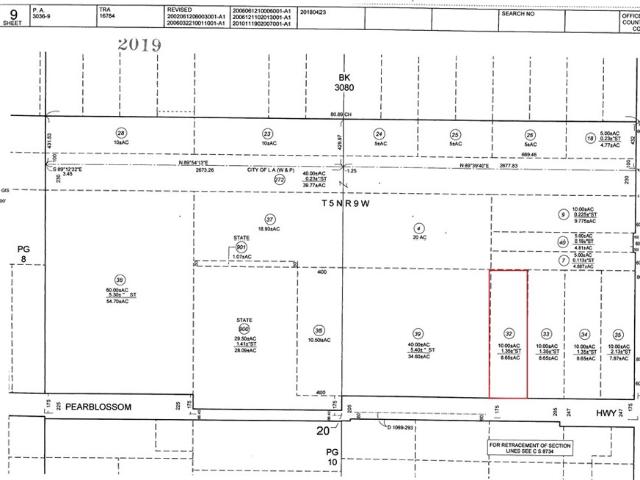 Land for sale in Palmdale, California