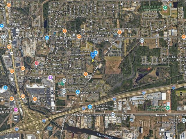 Land for sale in Gulfport, Mississippi