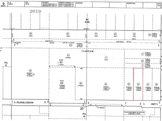 Land for sale in Palmdale, California