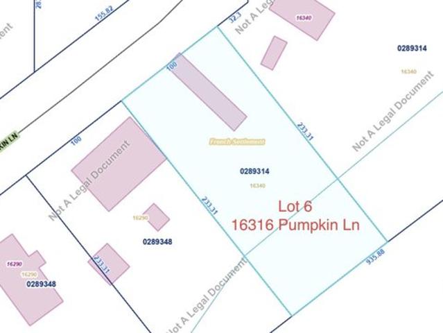 Land for sale in French Settlement, Louisiana