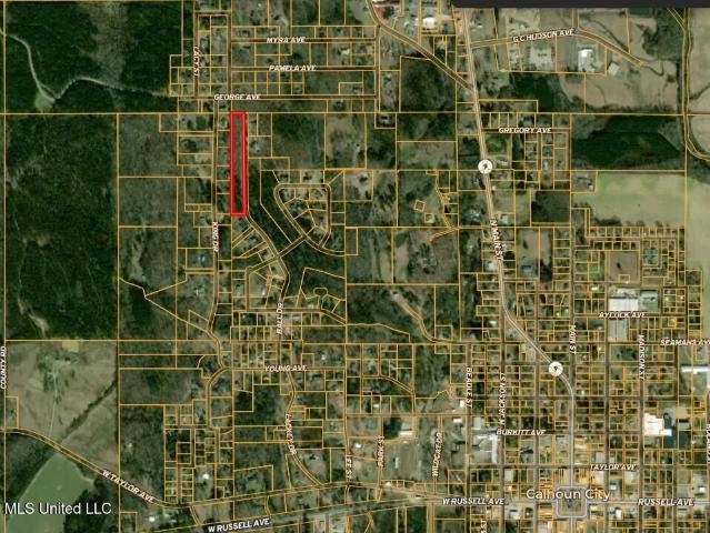 Land for sale in Calhoun City, Mississippi