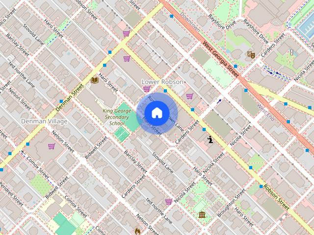 Apartment for rent in Lower Robson, Vancouver