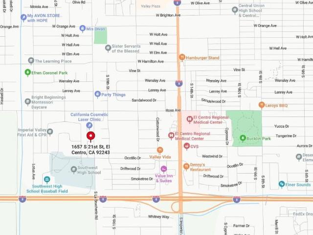 Land for sale in El Centro, California