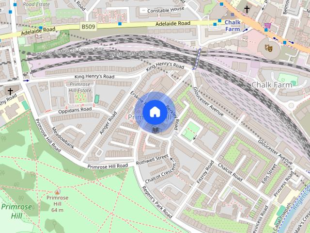 Apartment for rent in Primrose Hill, Greater London