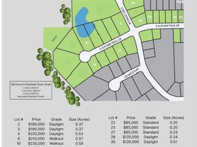 Land for sale in Polk City, Iowa
