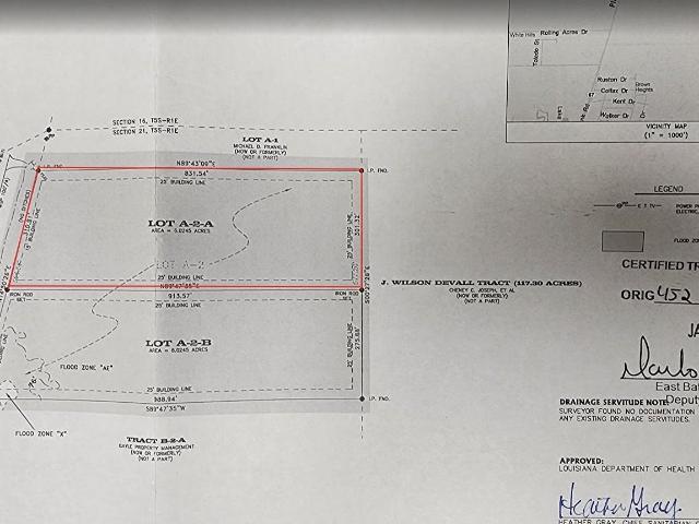 Land for sale in Baker, Louisiana