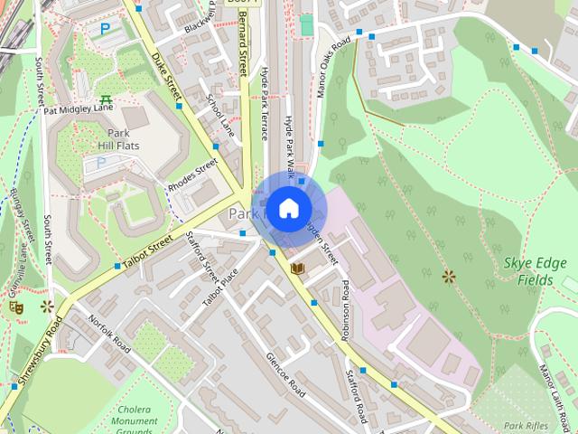 House for rent in Park Hill, South Yorkshire