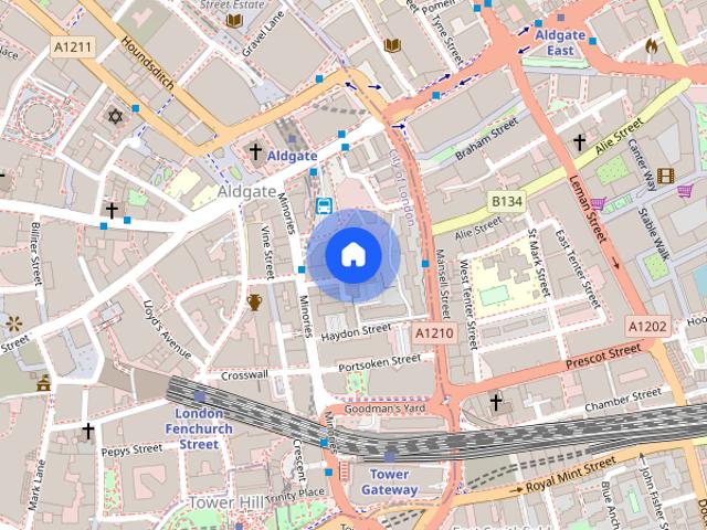 Apartment for rent in Aldgate, Lyons